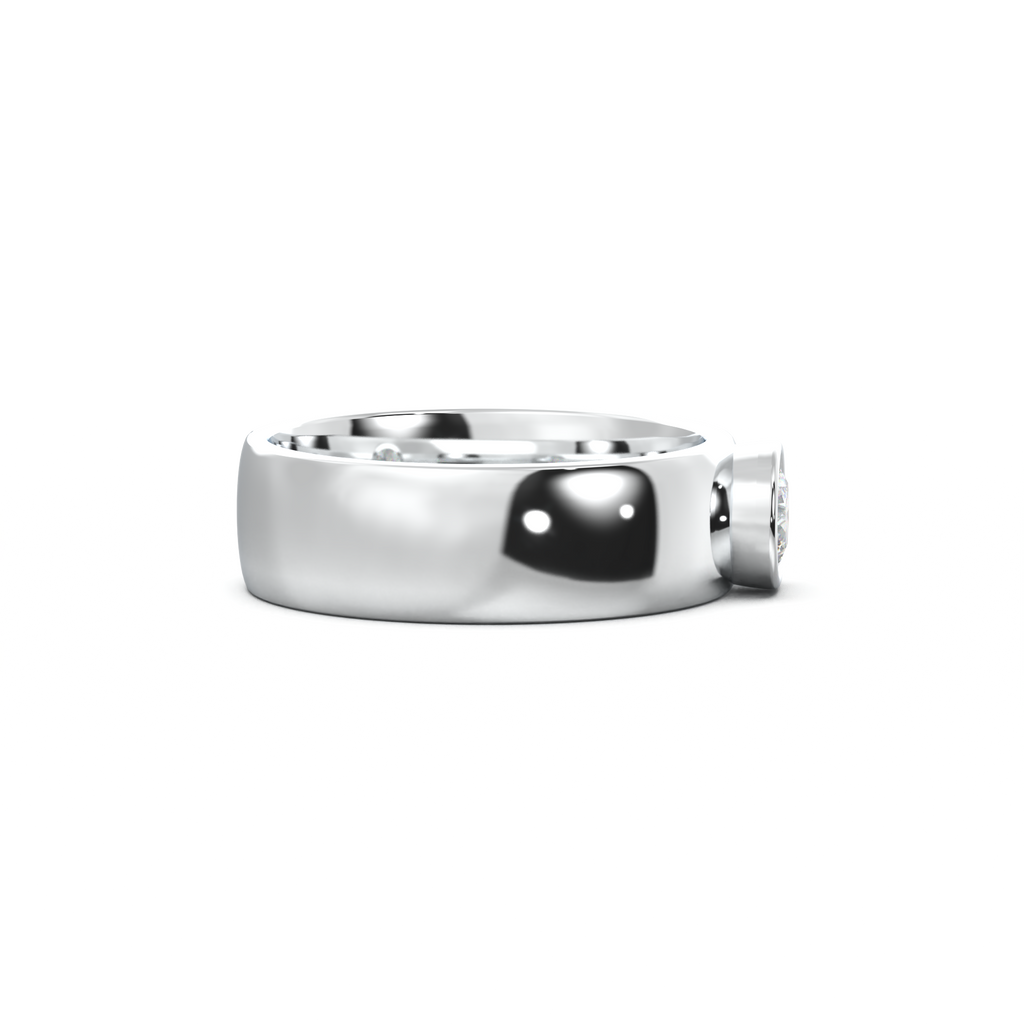 Round Bezel Men's Band