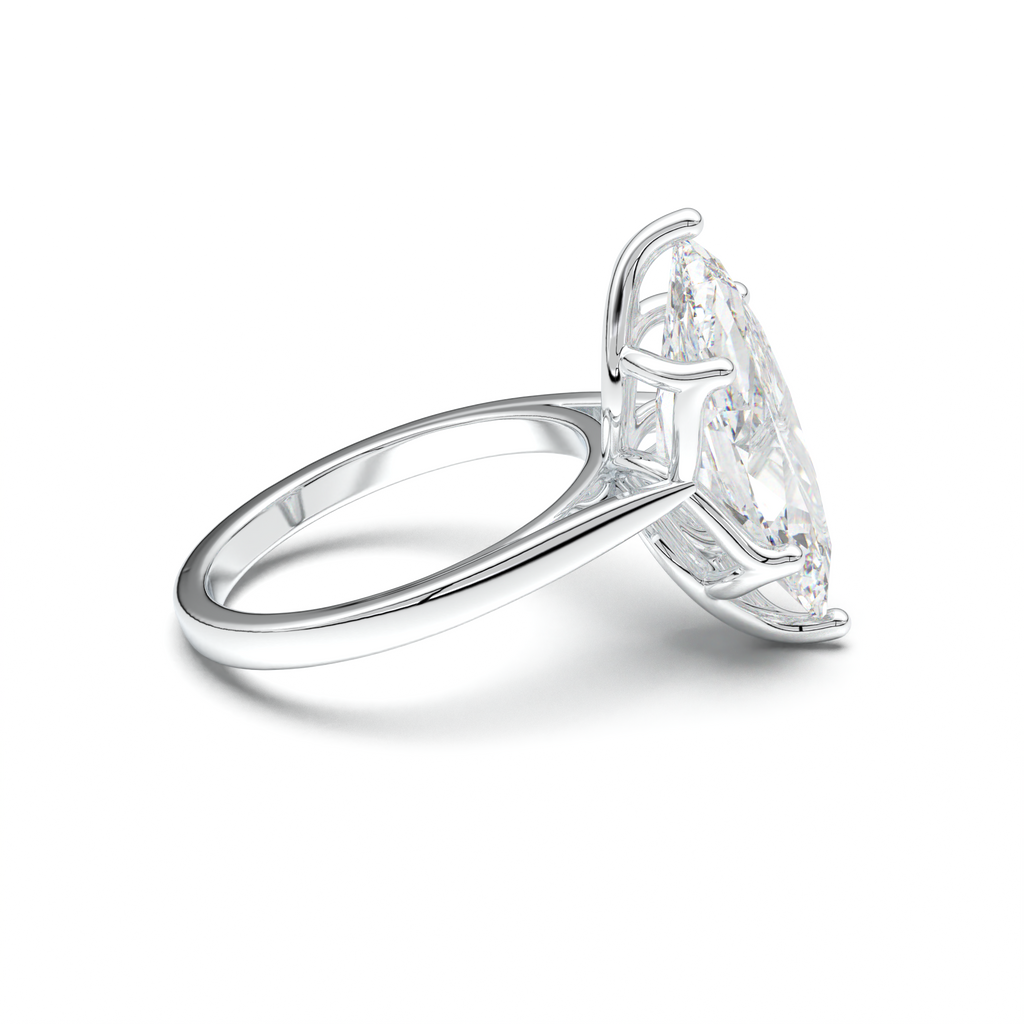 Marquise Solitaire Engagement Ring
