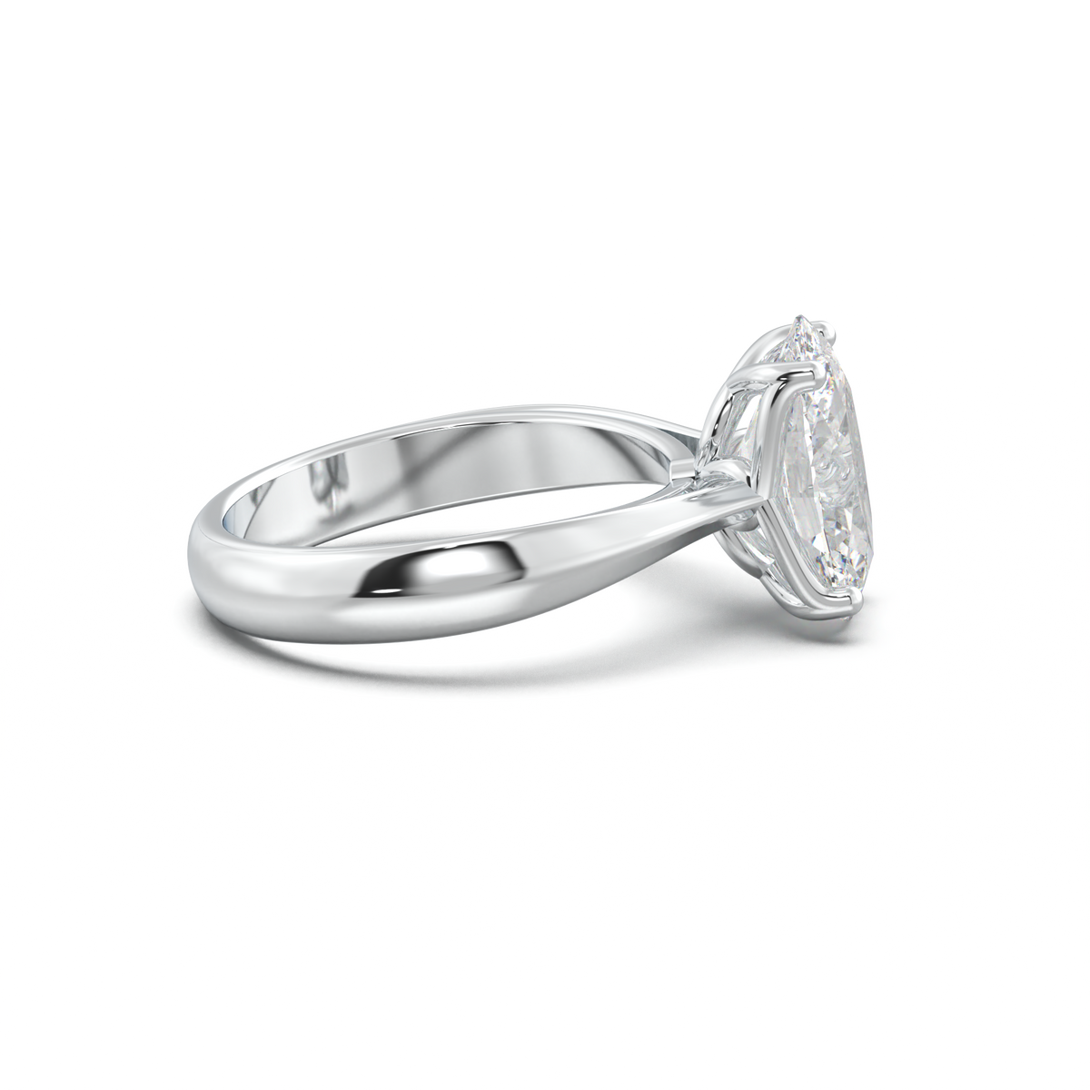 Oval Solitaire Engagement Ring