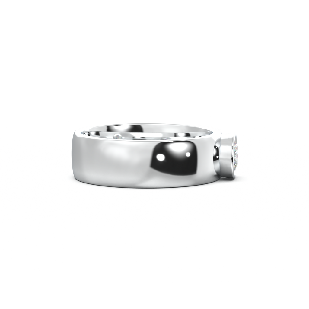Round Bezel Men's Band