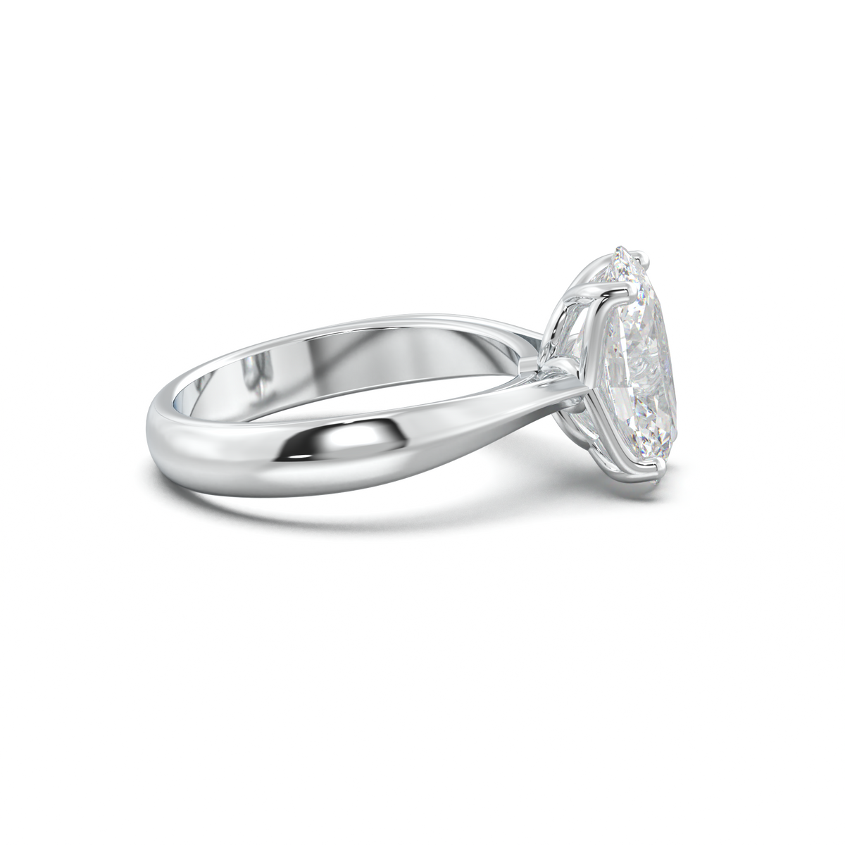 Oval Solitaire Engagement Ring