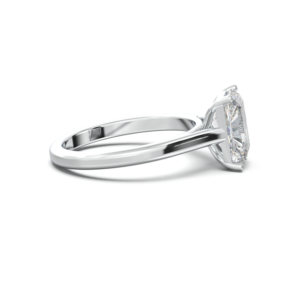 Radiant Solitaire Engagement Ring