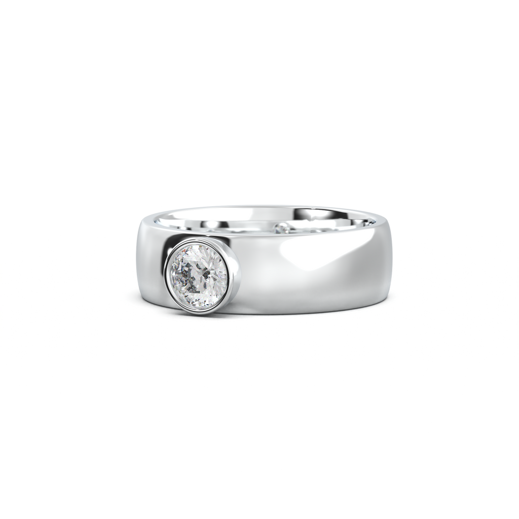 Round Bezel Men's Band