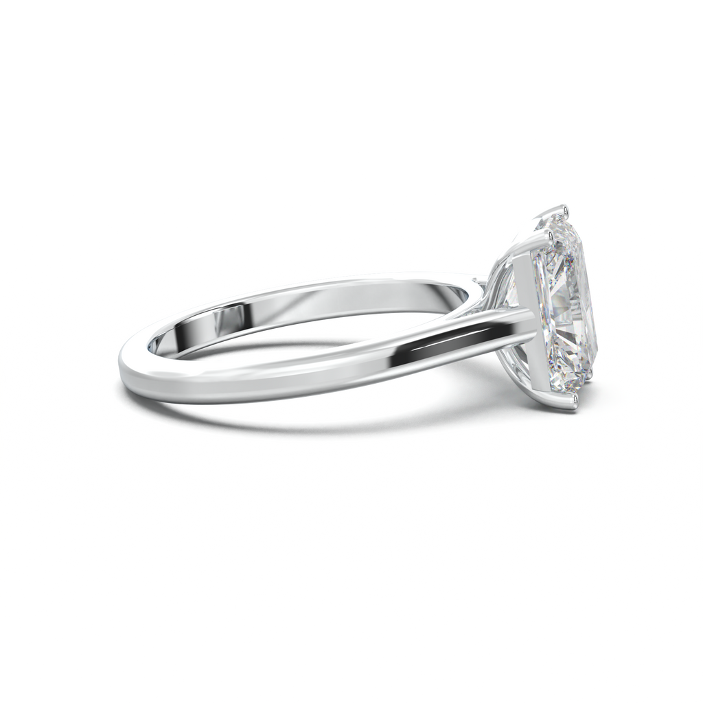 Radiant Solitaire Engagement Ring