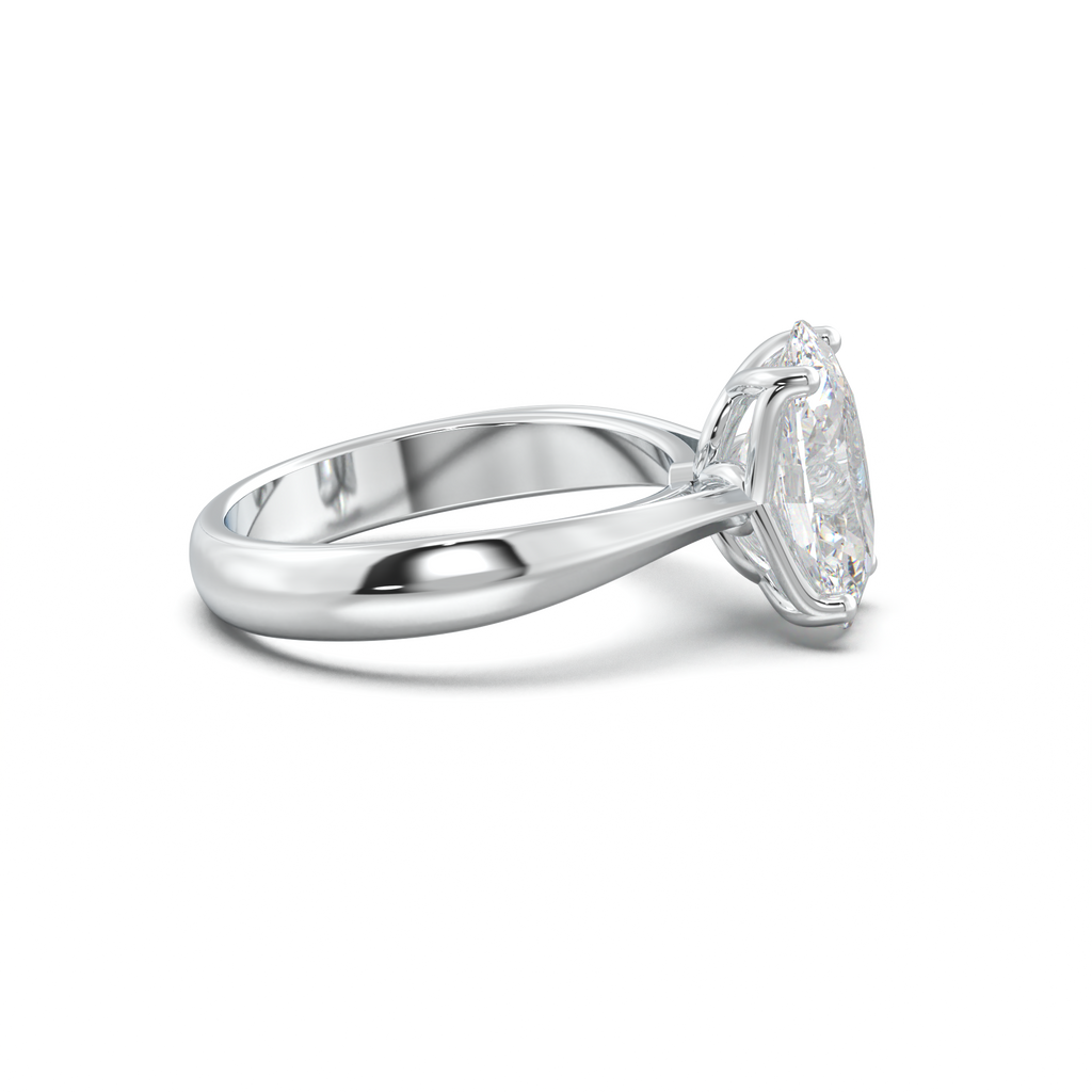 Oval Solitaire Engagement Ring