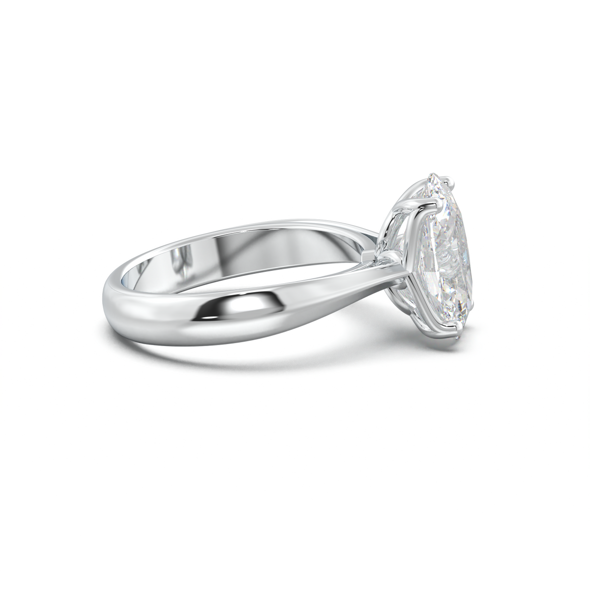 Oval Solitaire Engagement Ring