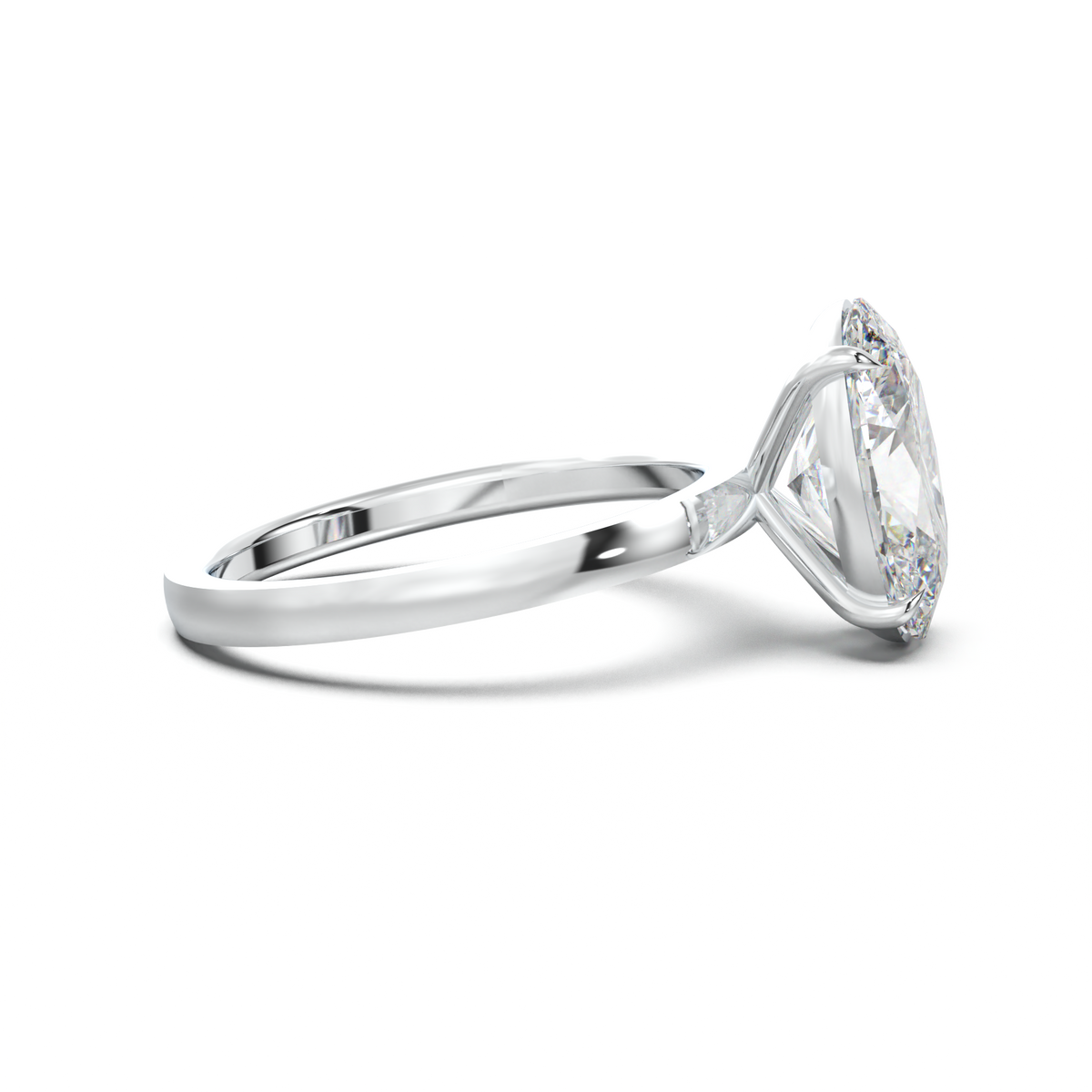 Oval Solitaire Engagement Ring