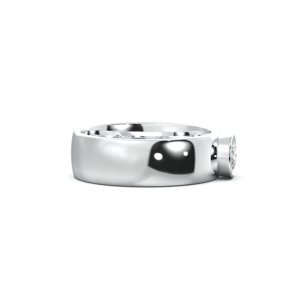 Round Bezel Men's Band