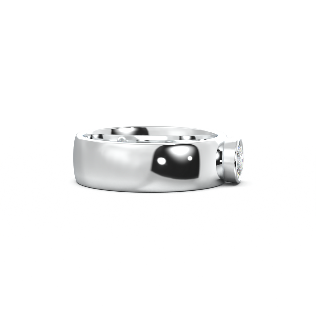 Round Bezel Men's Band