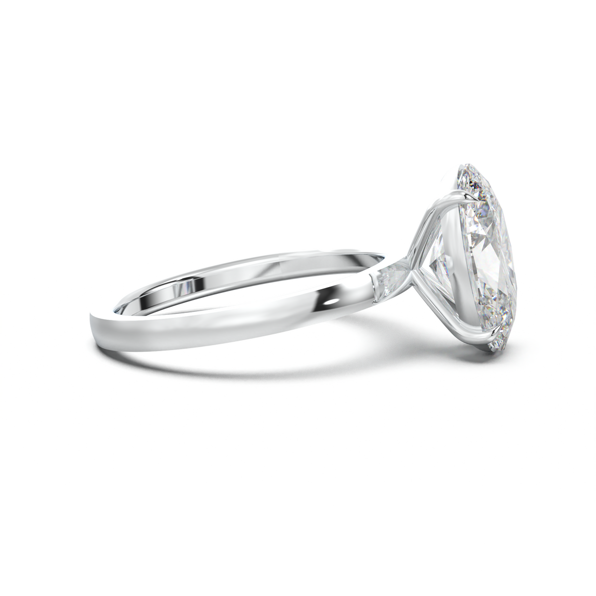 Oval Solitaire Engagement Ring