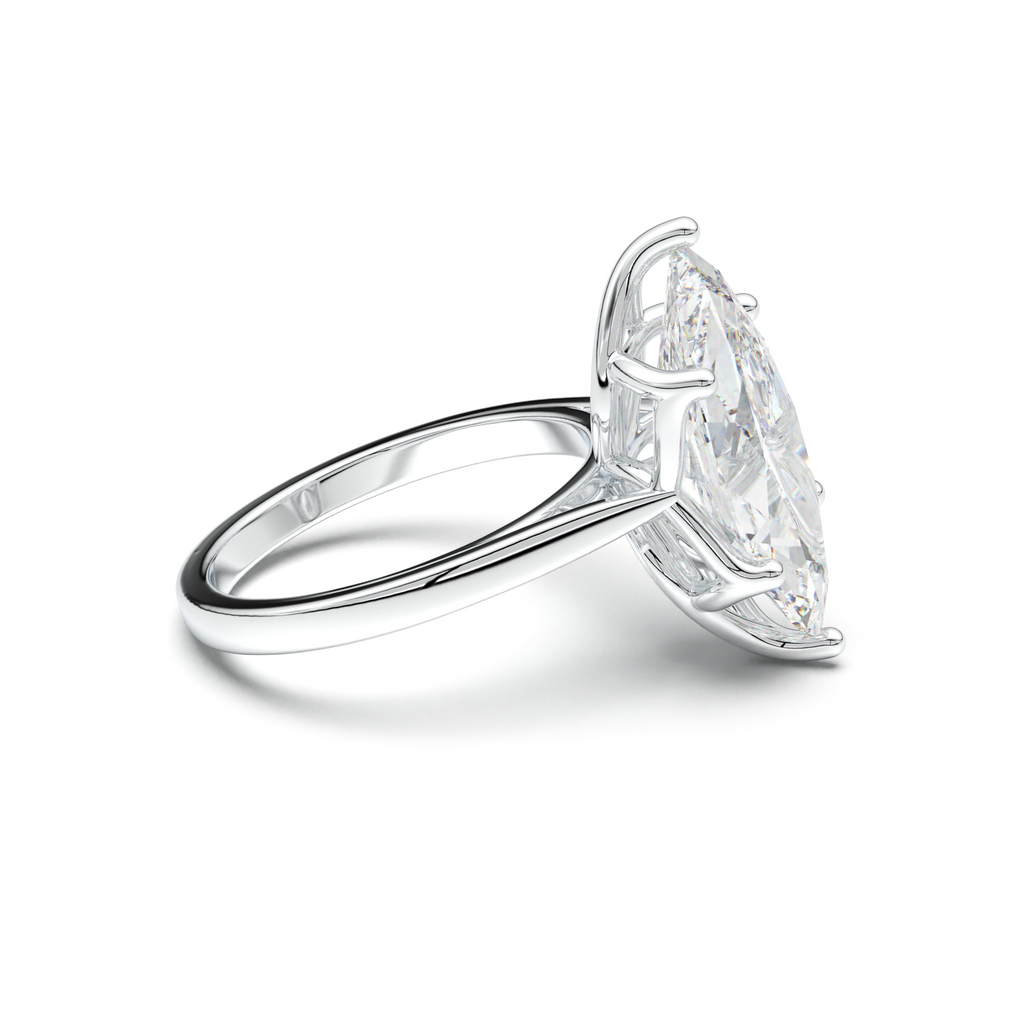 Marquise Solitaire Engagement Ring