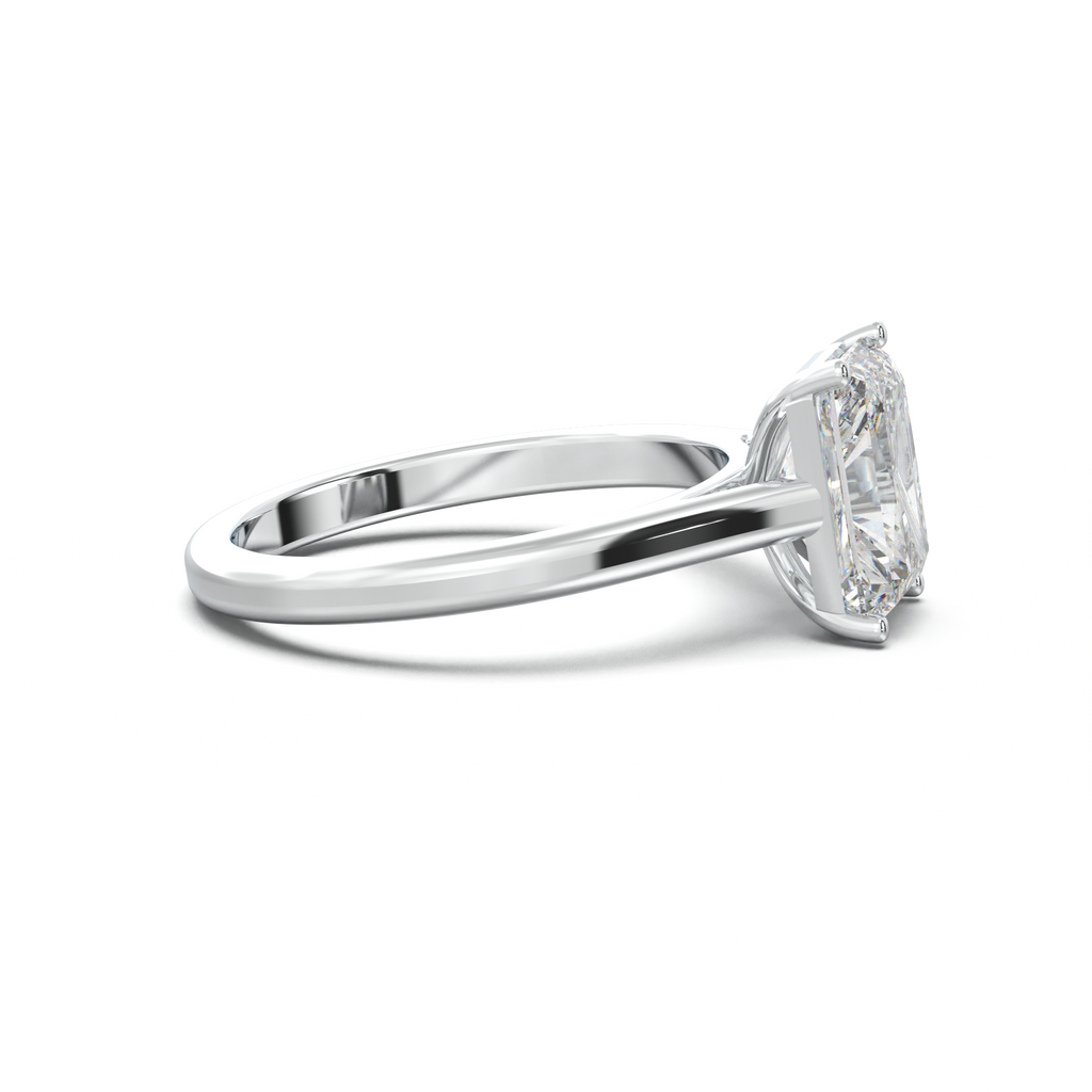 Radiant Solitaire Engagement Ring
