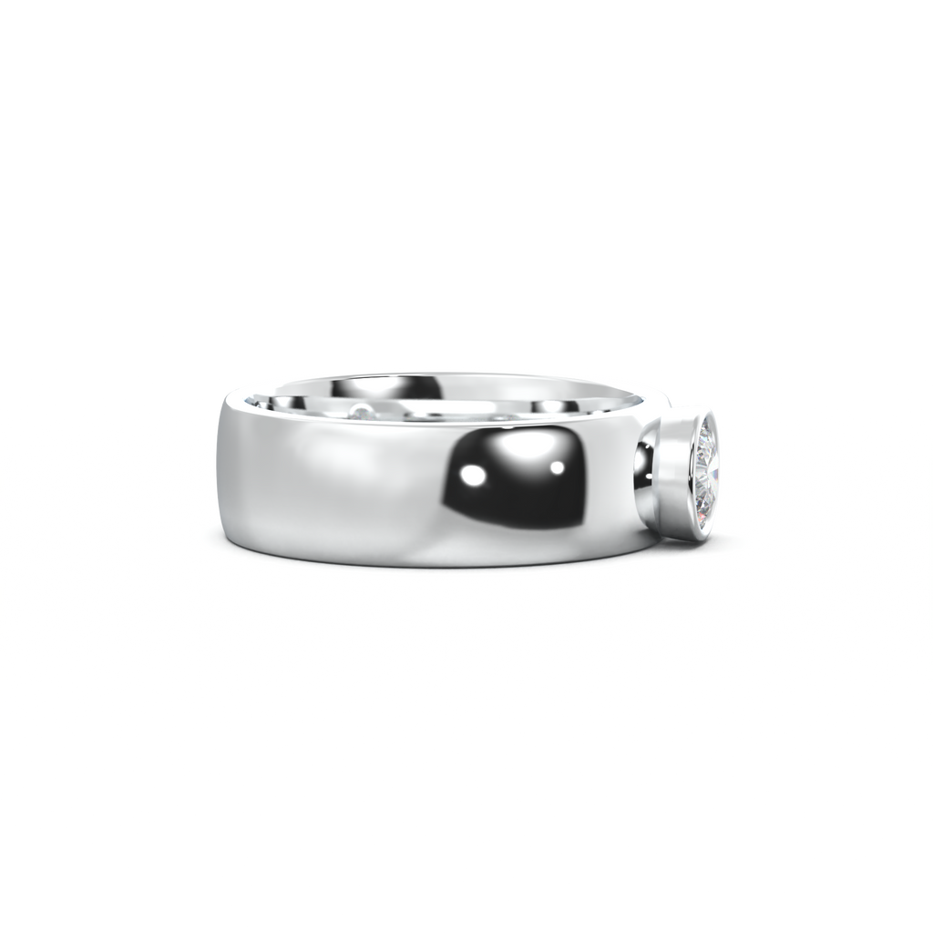 Round Bezel Men's Band