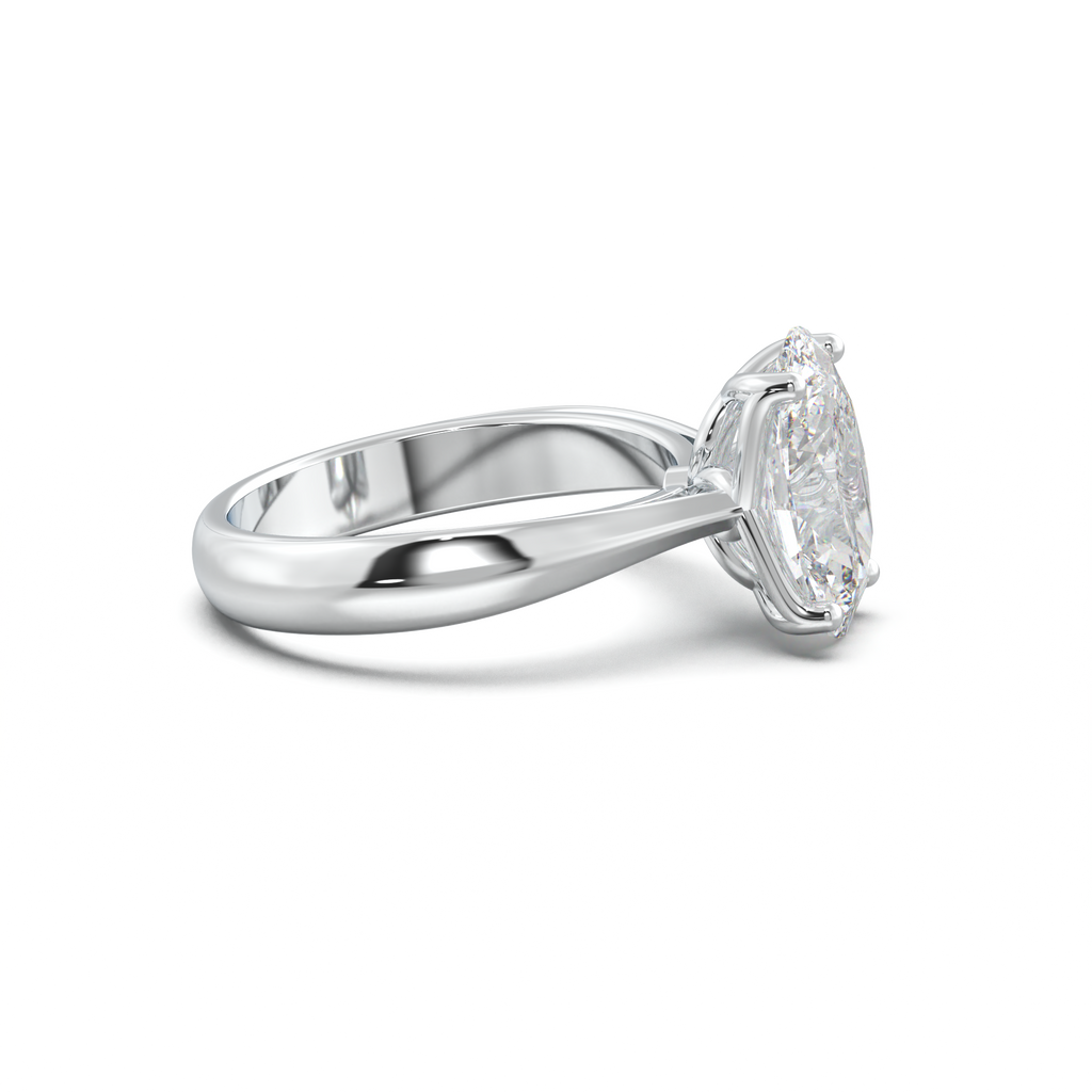 Oval Solitaire Engagement Ring