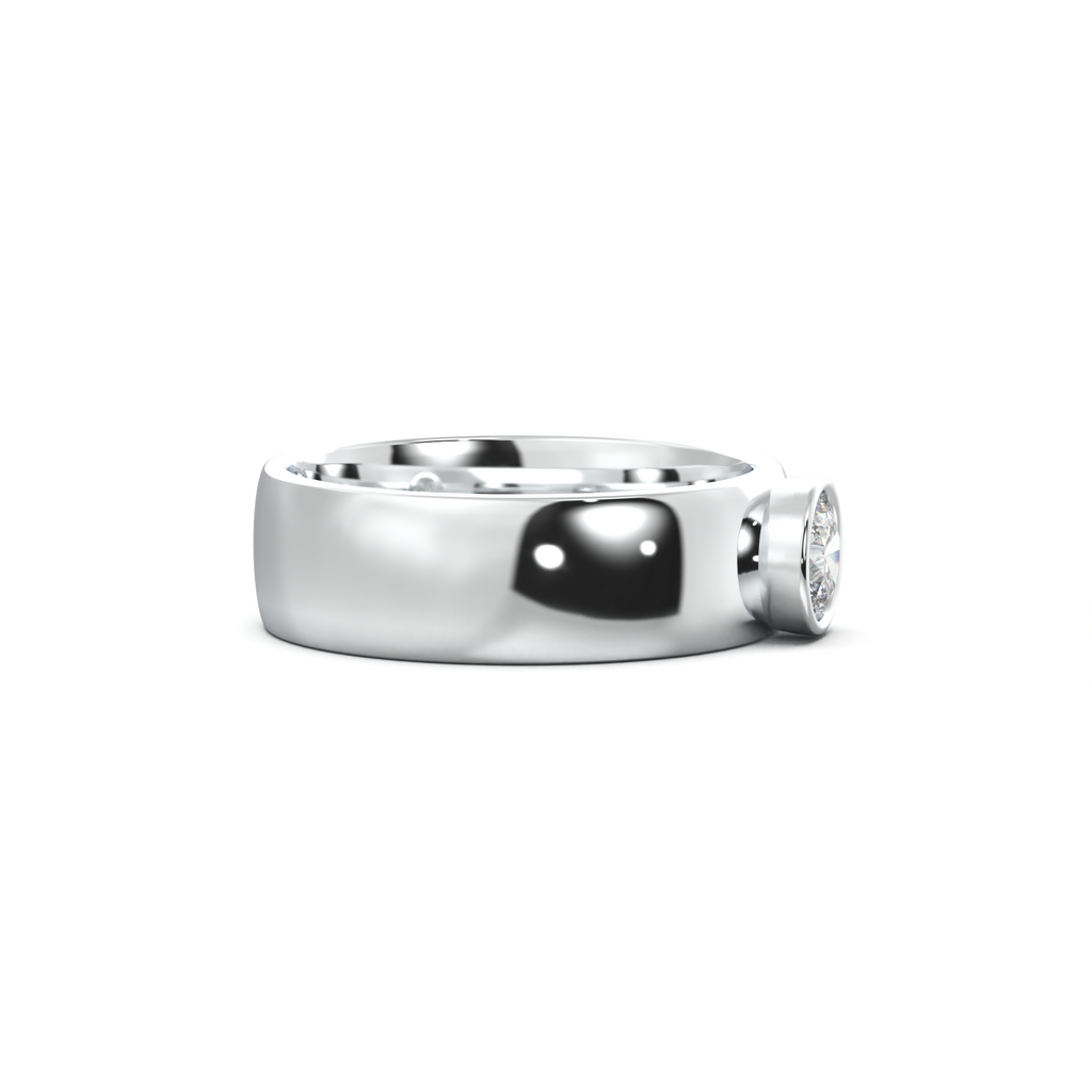 Round Bezel Men's Band