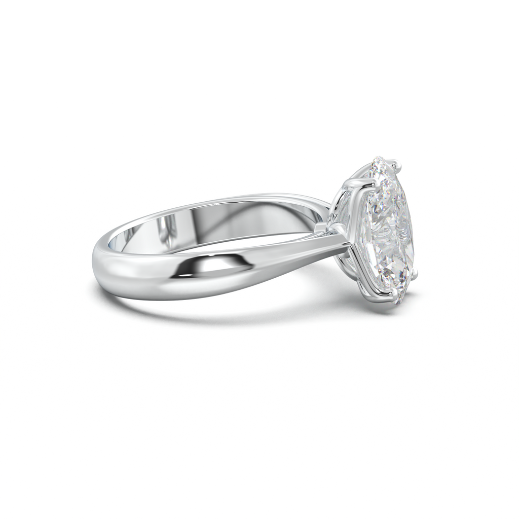 Oval Solitaire Engagement Ring