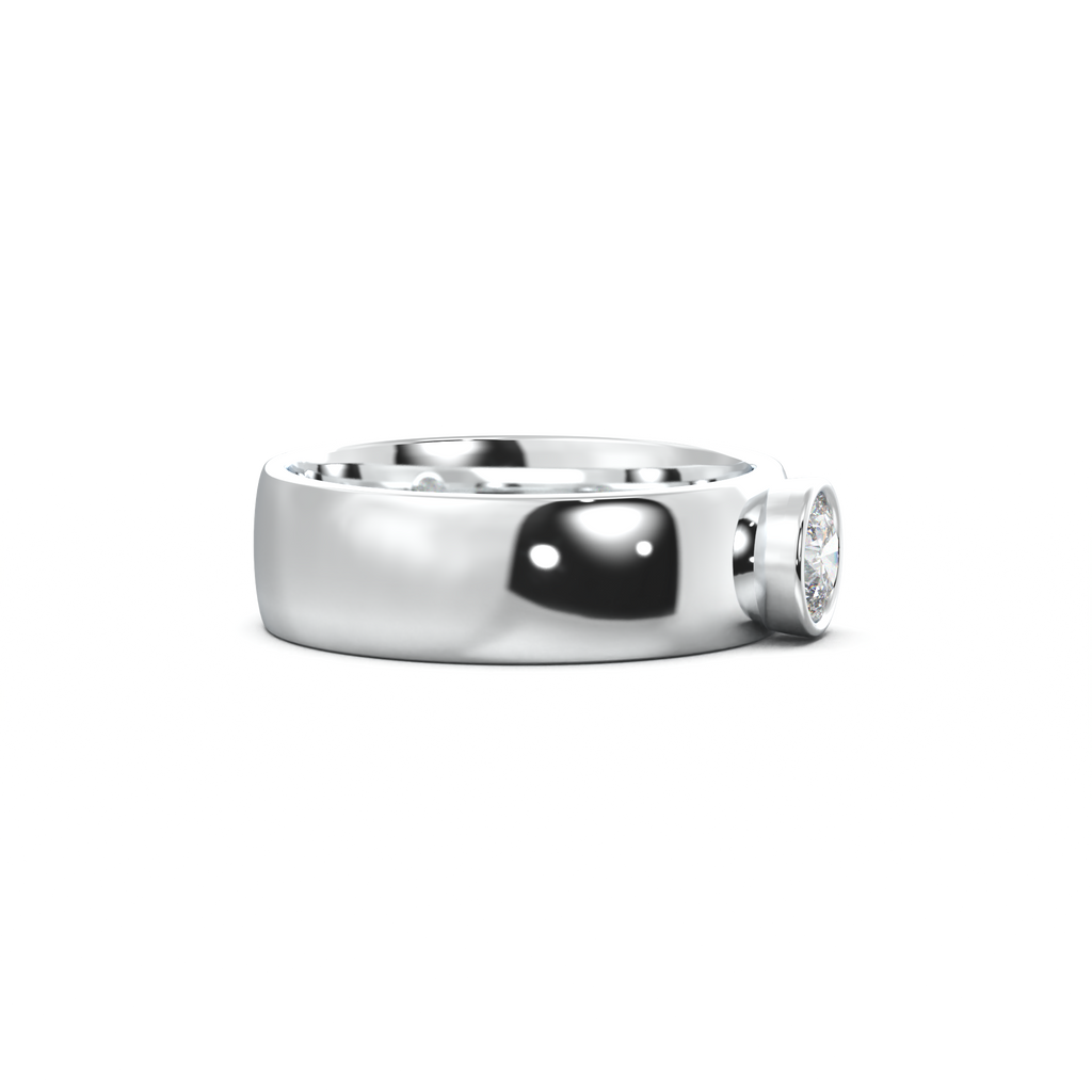 Round Bezel Men's Band
