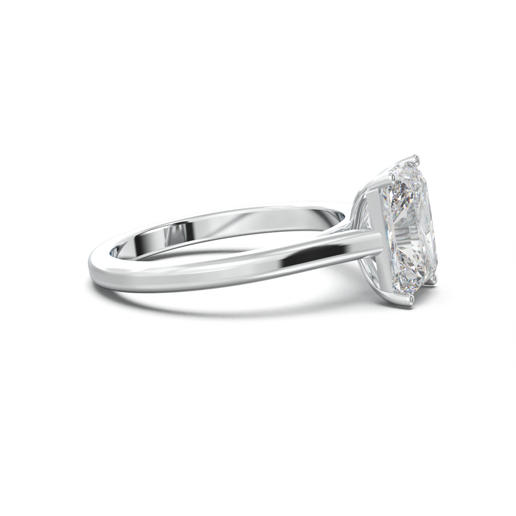 Radiant Solitaire Engagement Ring