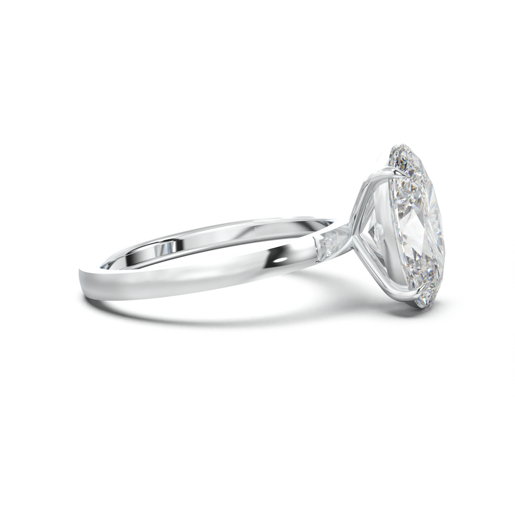 Oval Solitaire Engagement Ring
