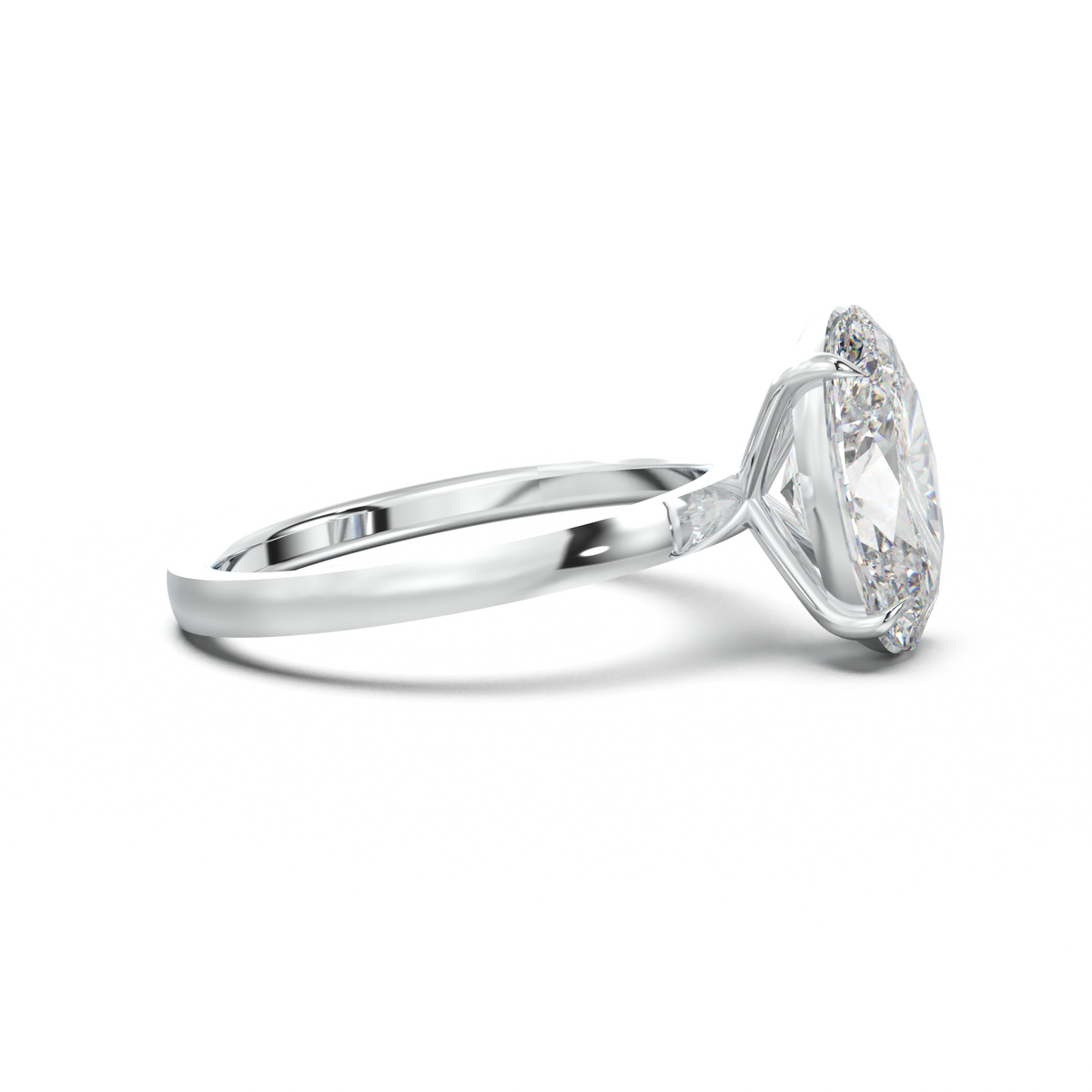 Oval Solitaire Engagement Ring