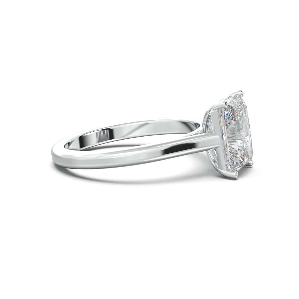 Radiant Solitaire Engagement Ring
