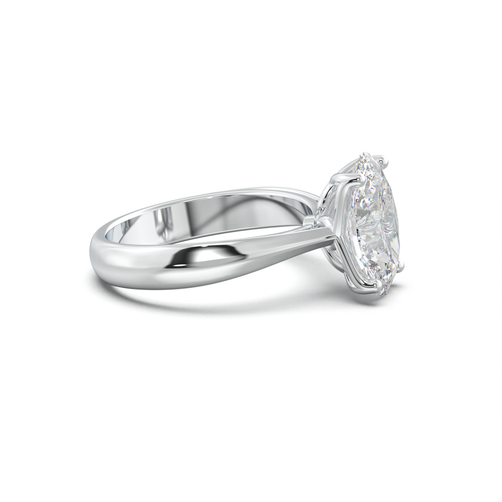 Oval Solitaire Engagement Ring
