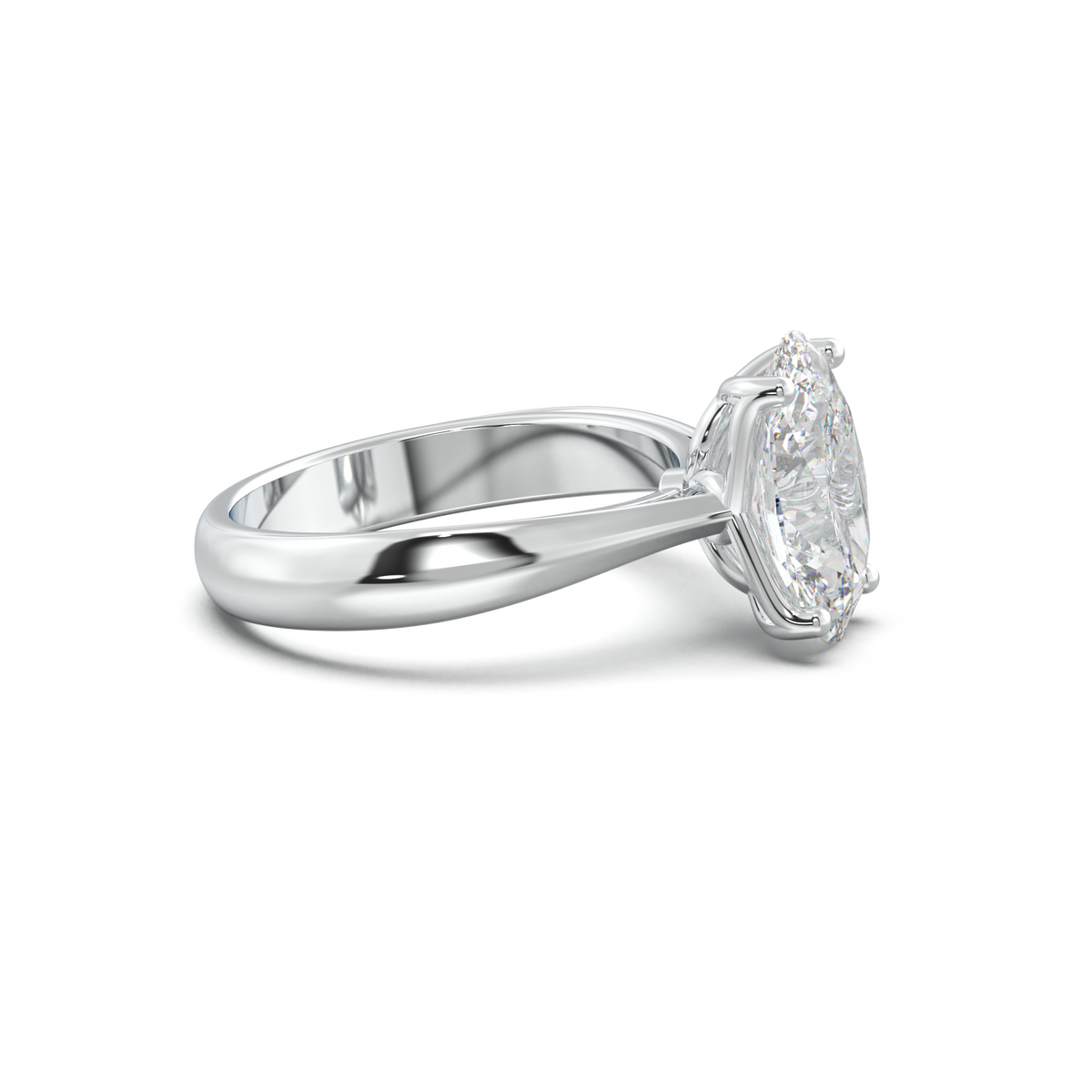 Oval Solitaire Engagement Ring
