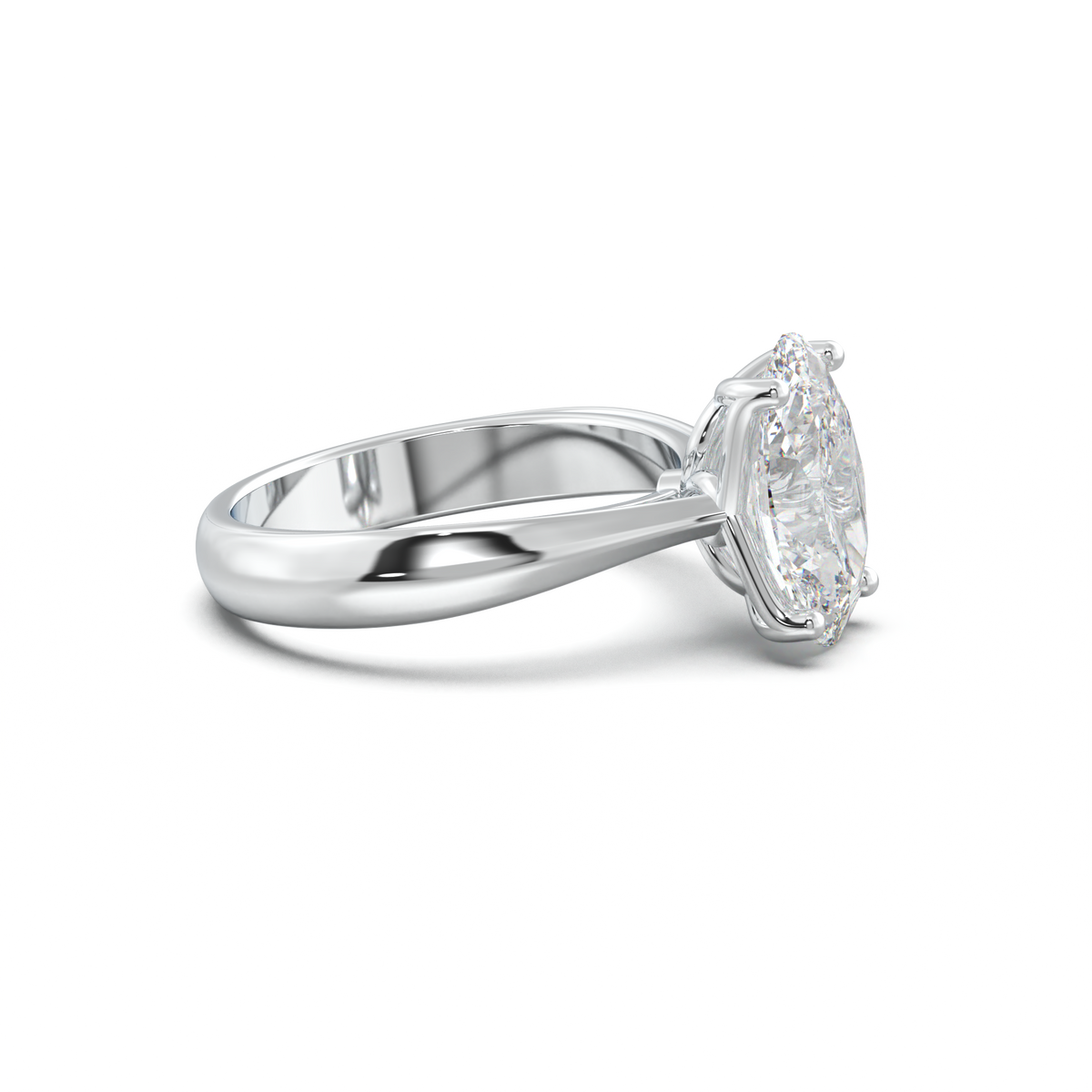 Oval Solitaire Engagement Ring