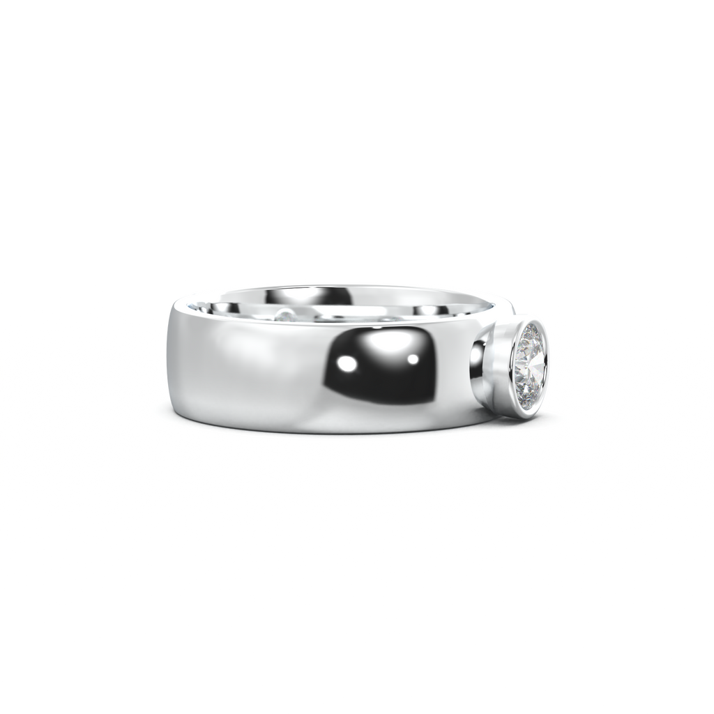 Round Bezel Men's Band