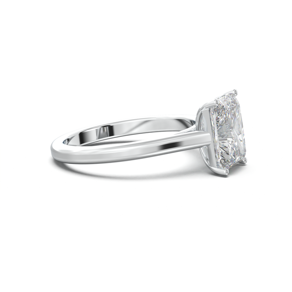 Radiant Solitaire Engagement Ring
