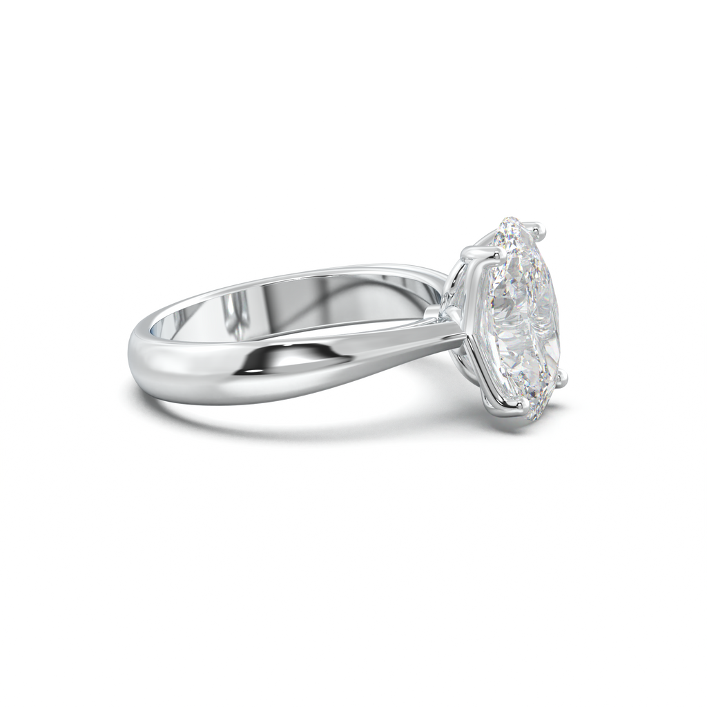 Oval Solitaire Engagement Ring