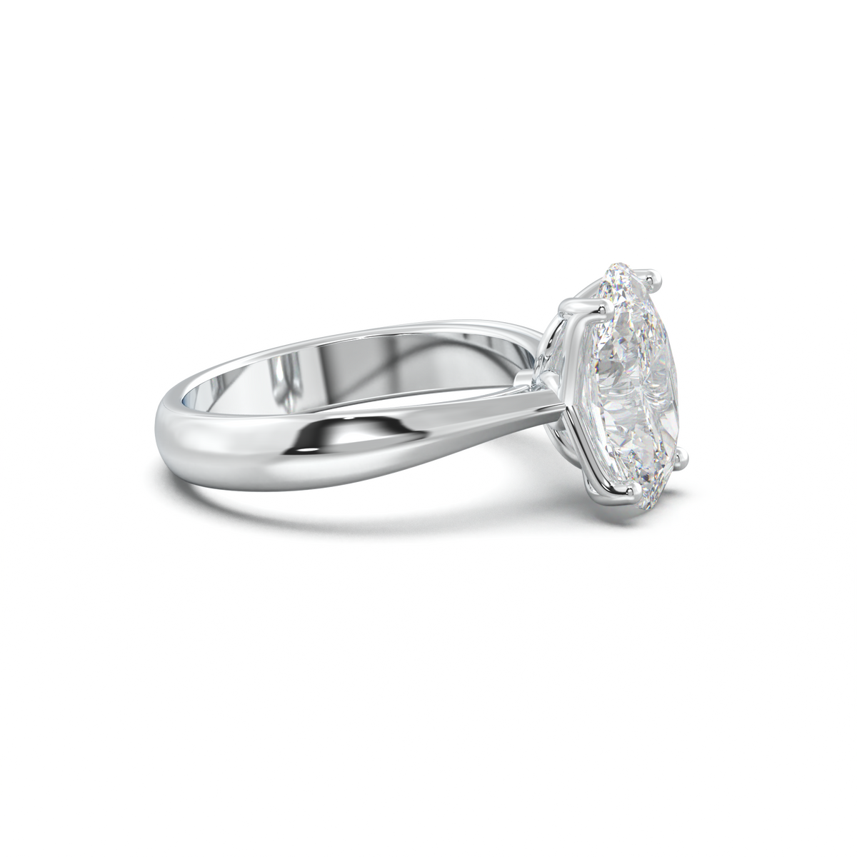 Oval Solitaire Engagement Ring