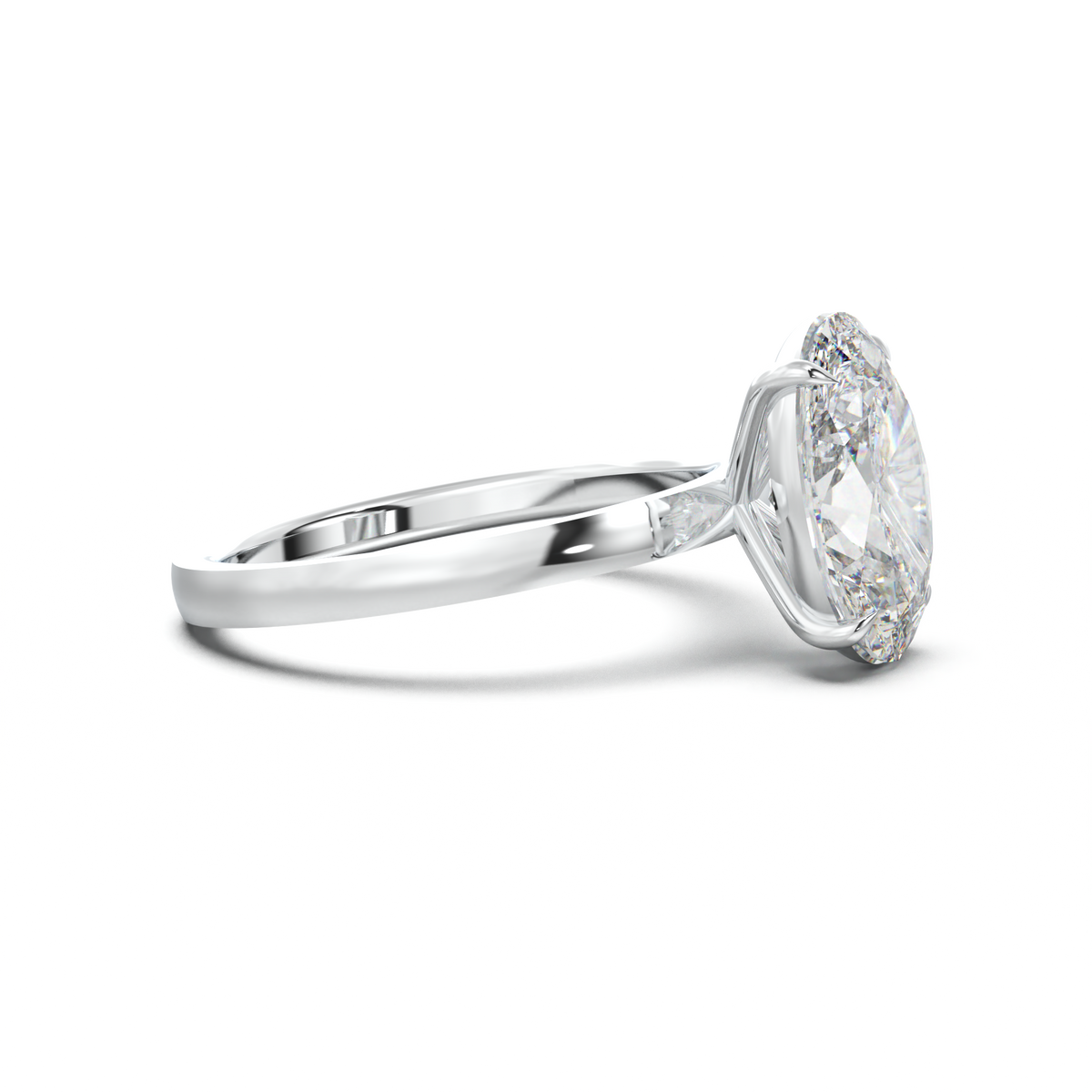 Oval Solitaire Engagement Ring