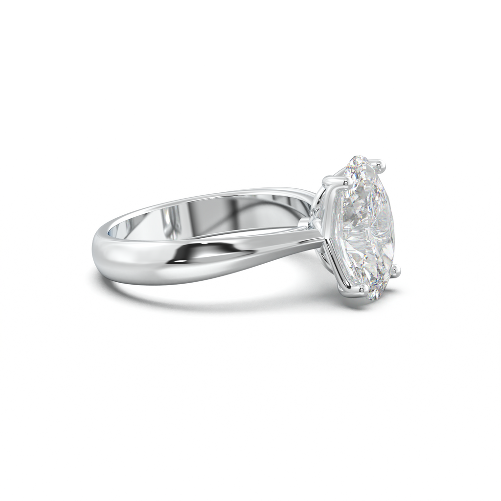 Oval Solitaire Engagement Ring