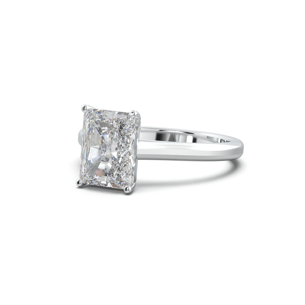 Radiant Solitaire Engagement Ring