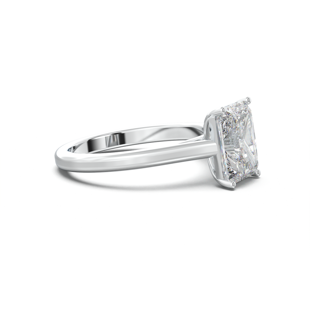 Radiant Solitaire Engagement Ring