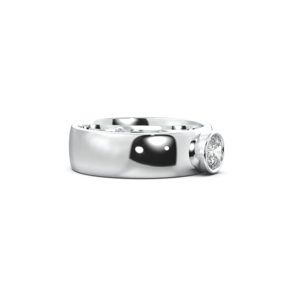 Round Bezel Men's Band