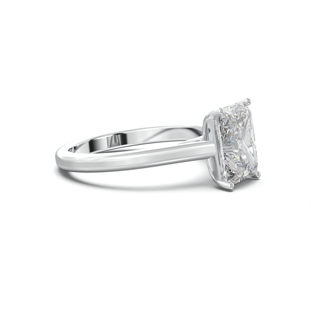 Radiant Solitaire Engagement Ring