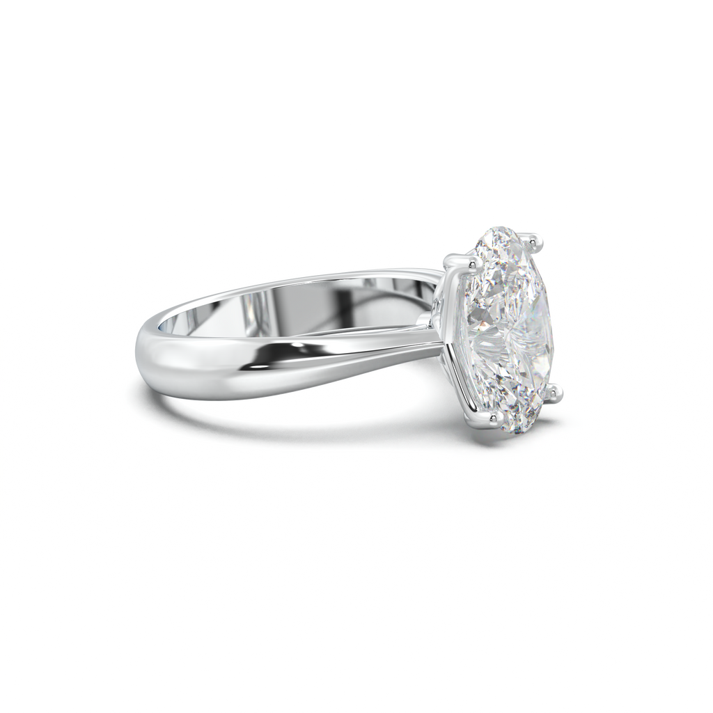 Oval Solitaire Engagement Ring