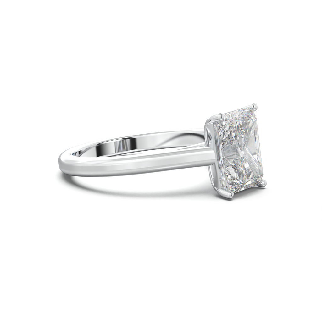 Radiant Solitaire Engagement Ring