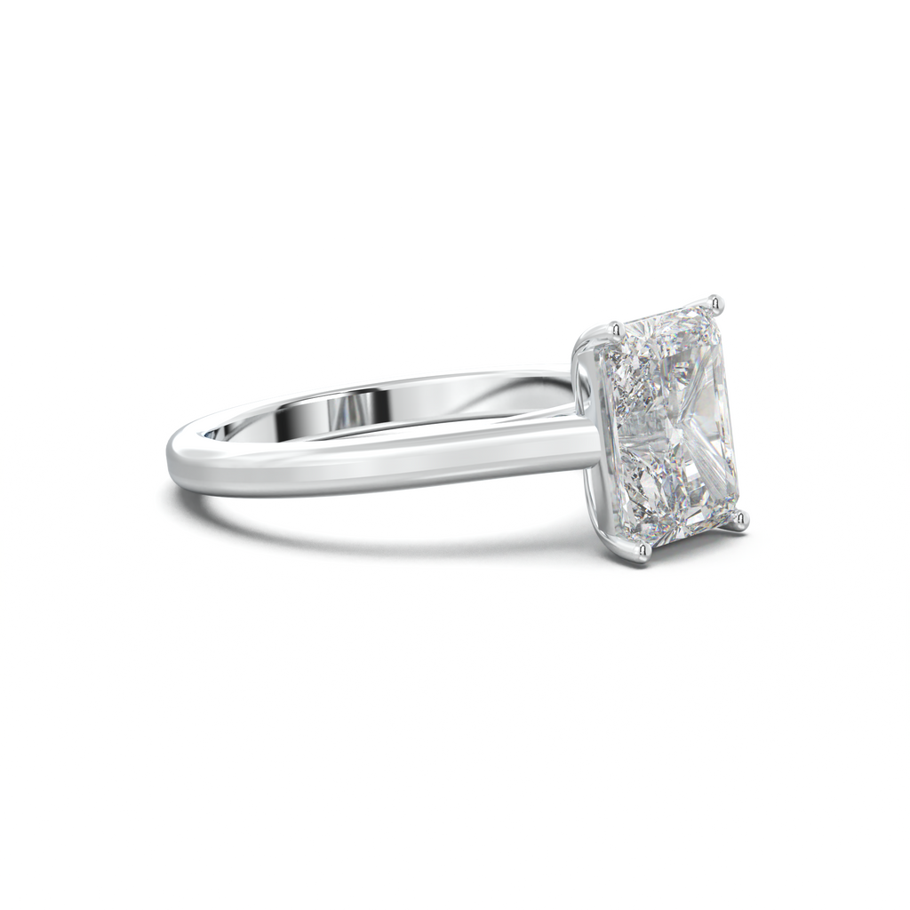 Radiant Solitaire Engagement Ring