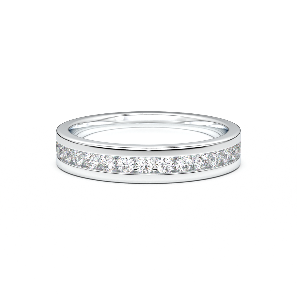 Channel-Set Diamond Men's Band