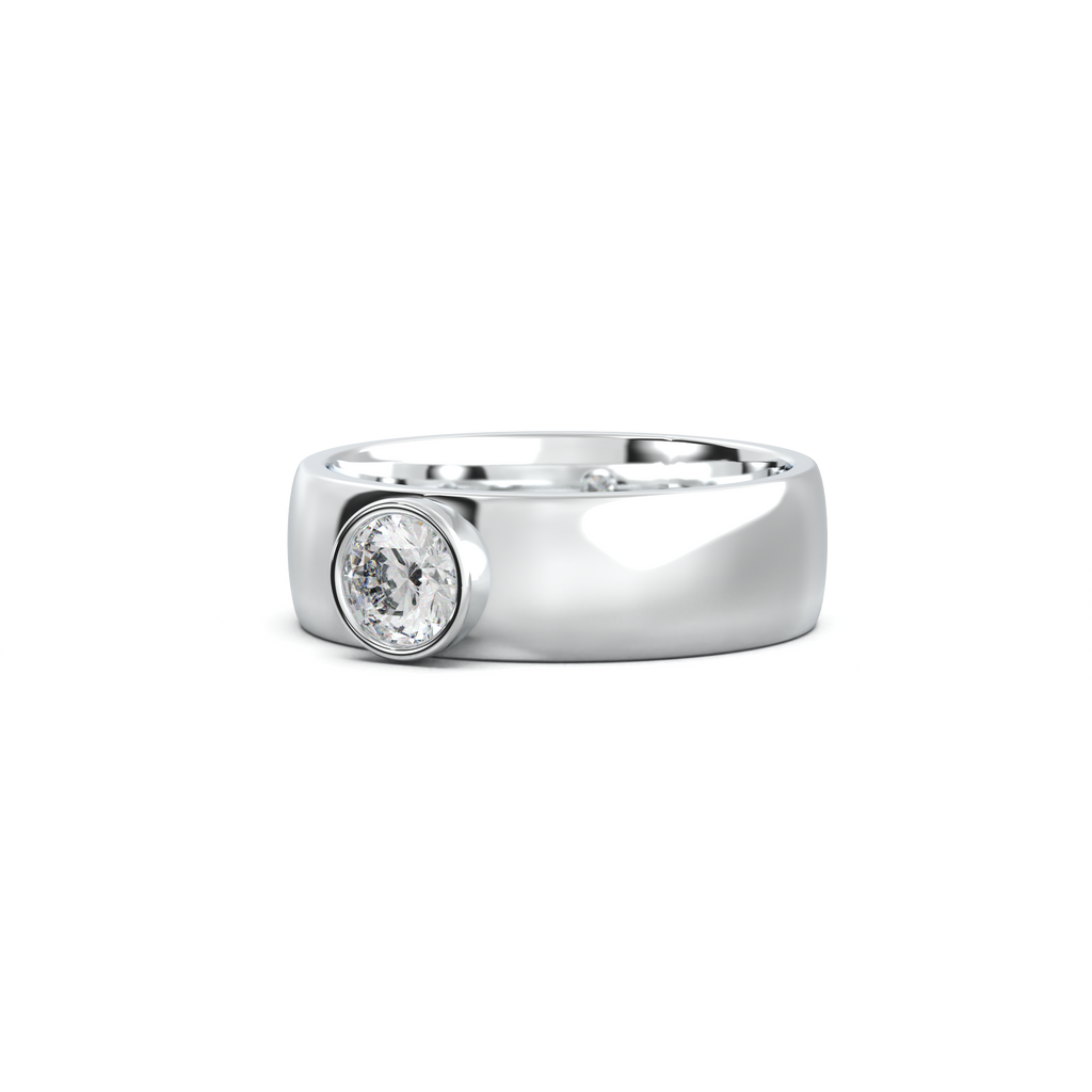 Round Bezel Men's Band