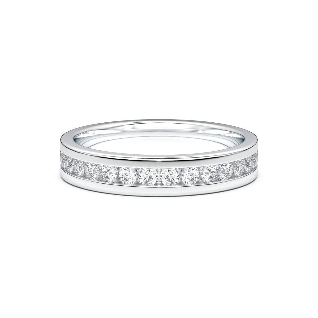 Channel-Set Diamond Men's Band