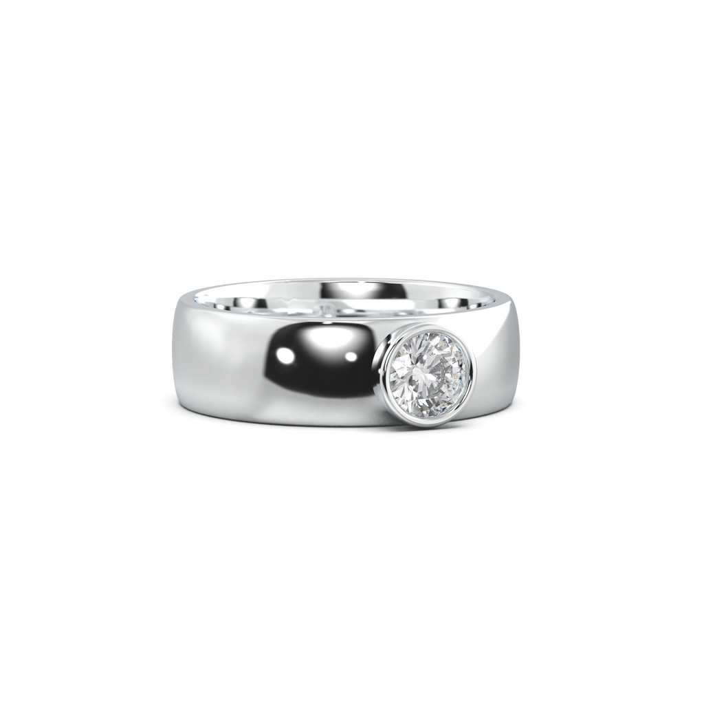 Round Bezel Men's Band