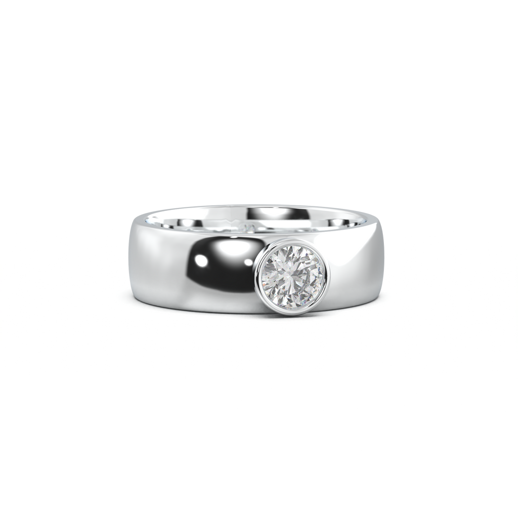 Round Bezel Men's Band
