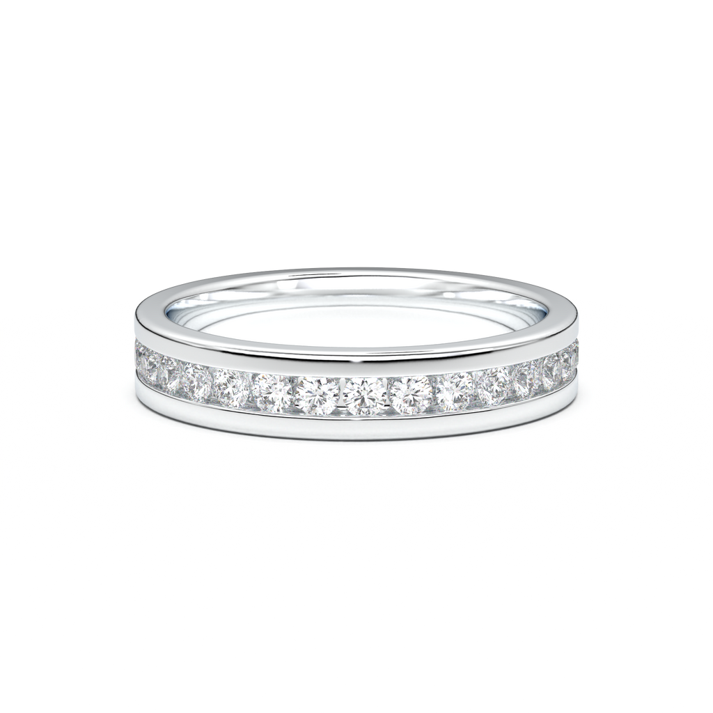 Channel-Set Diamond Men's Band