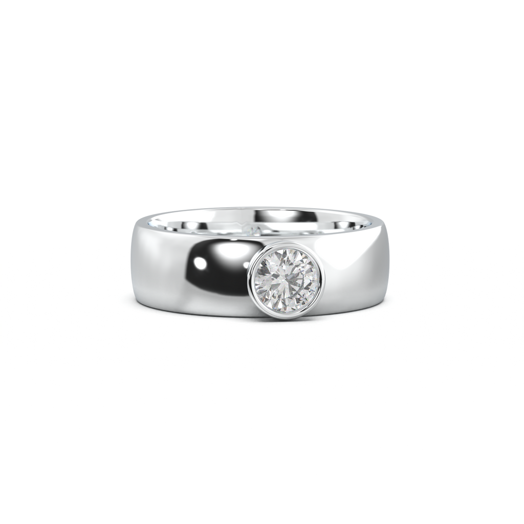 Round Bezel Men's Band