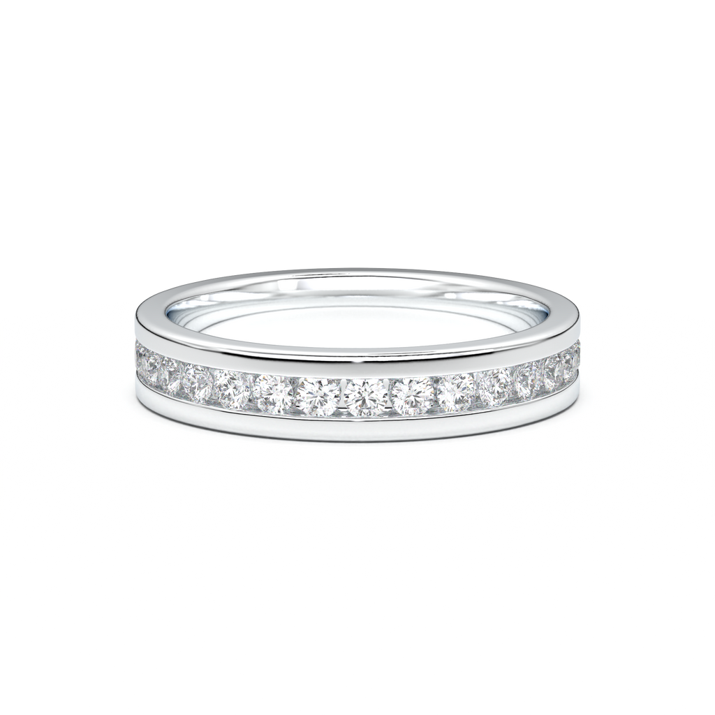 Channel-Set Diamond Men's Band