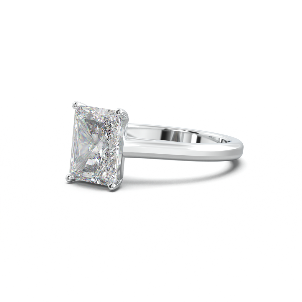 Radiant Solitaire Engagement Ring